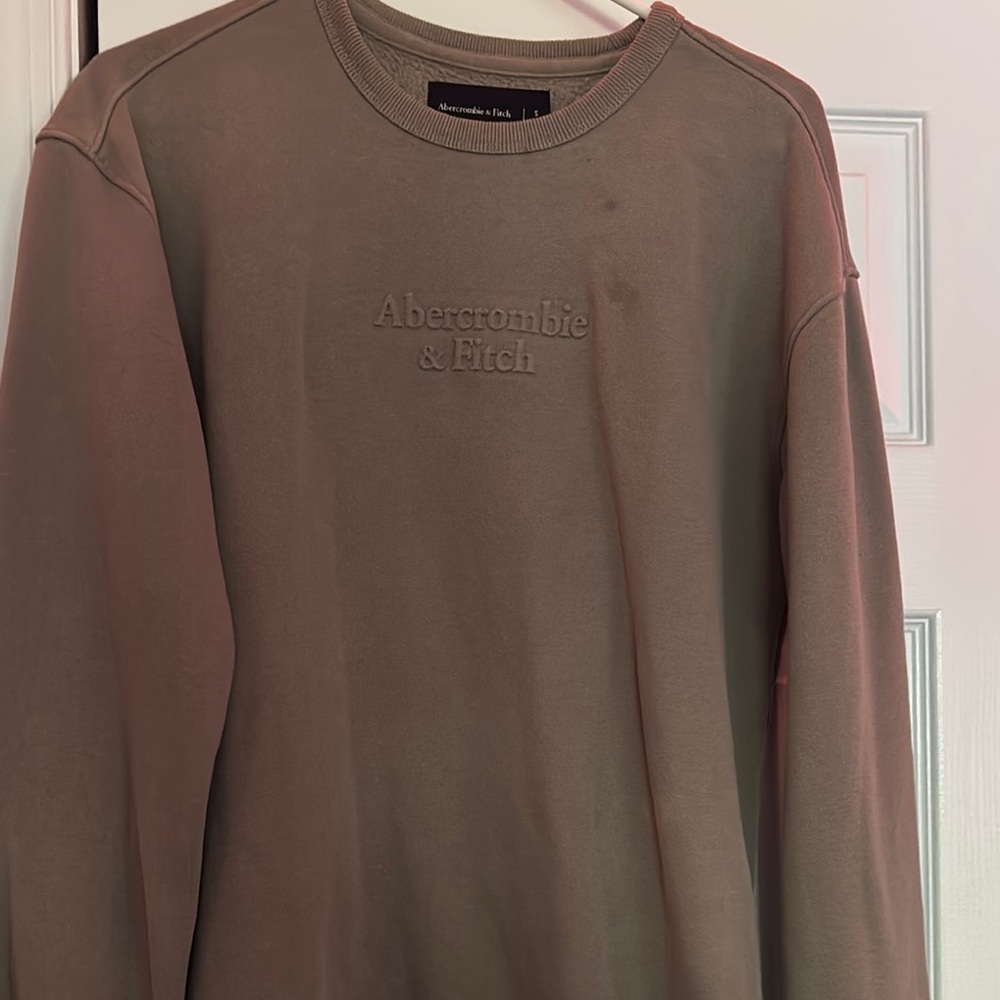 Abercrombie & Fitch Brown Sweatshirt